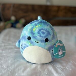 New Luther The Tie Dye Shark Squishmallows